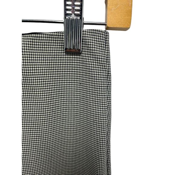 Rag & Bone Skinny Ankle Pants Black White Cropped Size 0 Herringbone Office - Picture 3 of 12